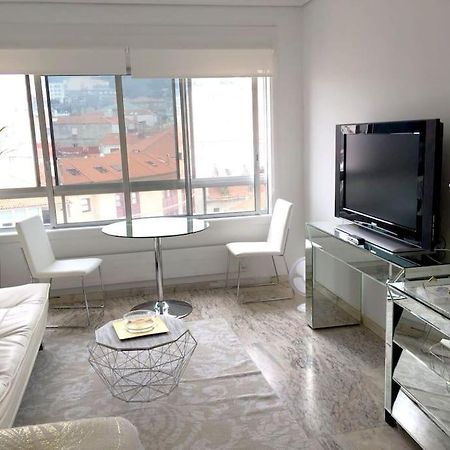 Elegancia Y Confort En El Centro Vigo Exteriör bild